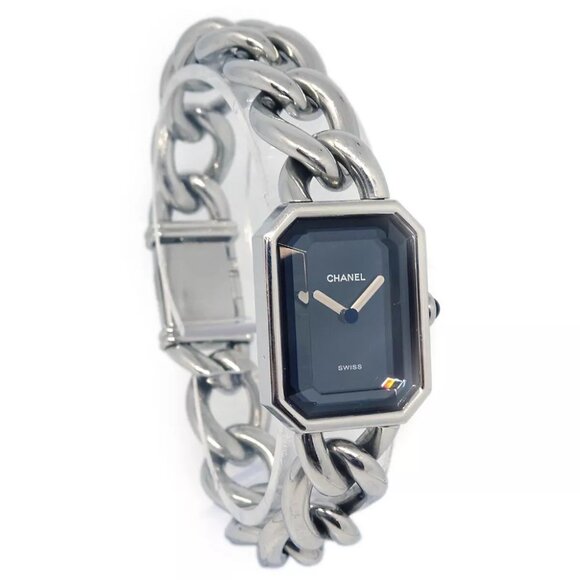 Chanel Premiere Quartz Watch Silver SS #XL - Picture 1 of 7